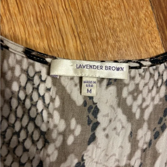 Snake Print Wrap romper - Neutral Tones - Picture 3 of 3